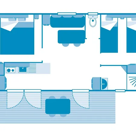 4p 2bdrms * Saint-Aubin-Sur-Mer (Calvados)