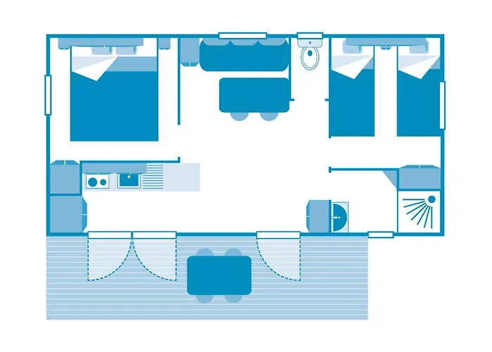 4p 2bdrms * Saint-Aubin-Sur-Mer (Calvados)